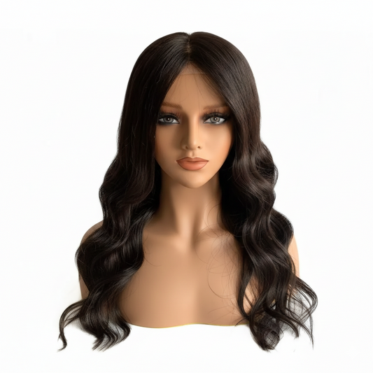 Silicone Cap Human Hair Wig