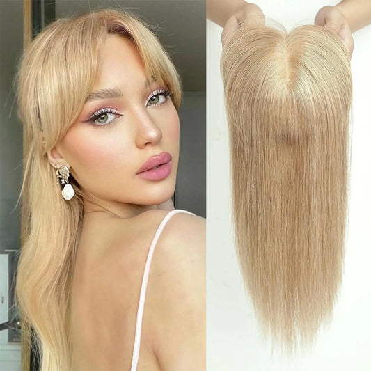 Remy Hair Clip-In Topper for Women