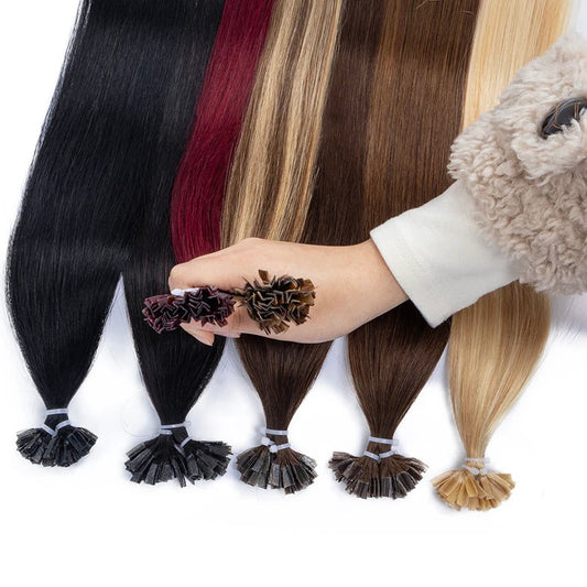Human Hair K-Tip Fusion Extensions