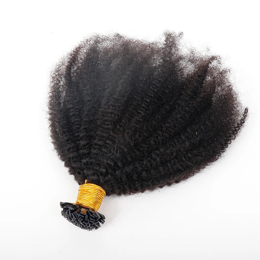 Afro Kinky Curly Keratin Hair Extension